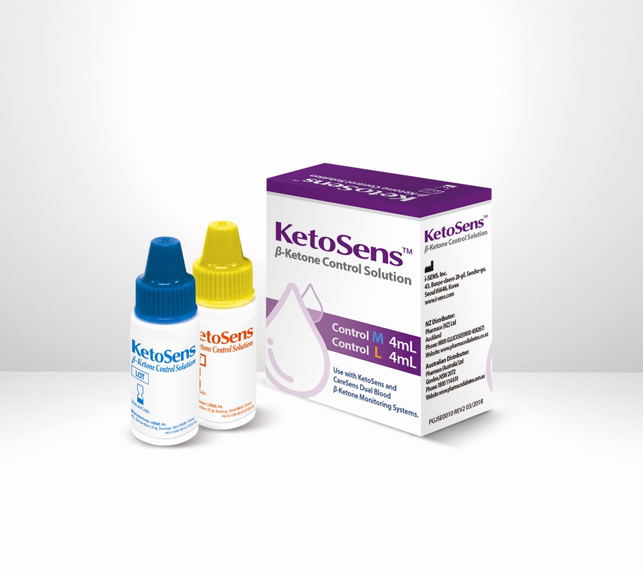 Pharmaco Ketosens Consol Set 190723 CareSens